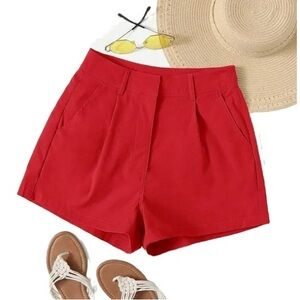 Free Assembly | Red Shorts